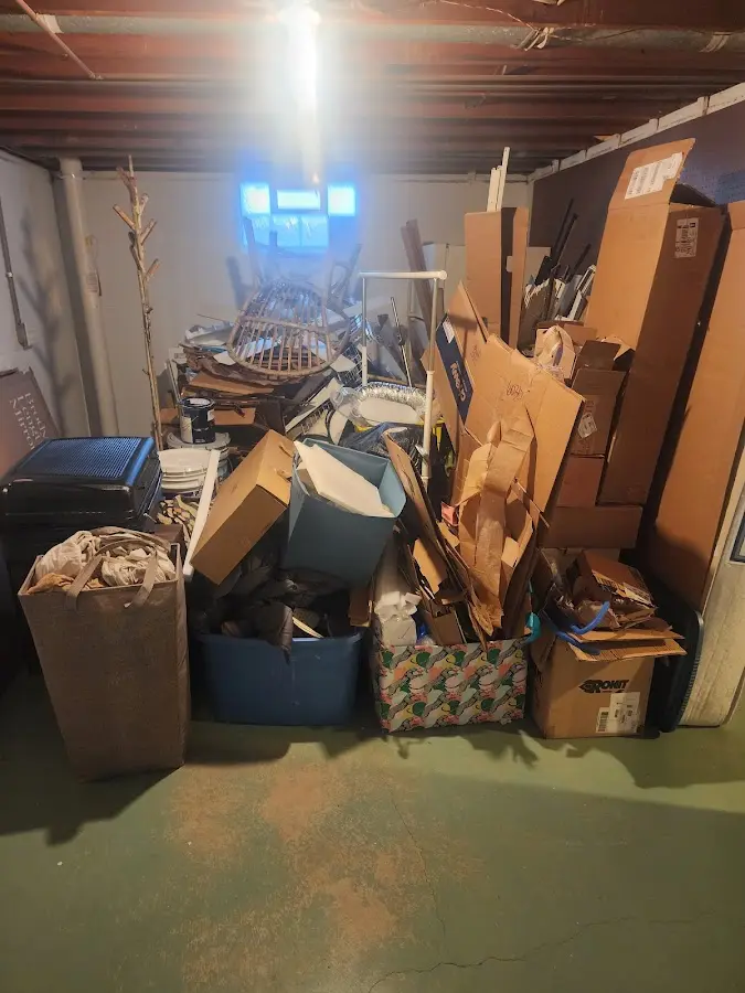 Roll-off dumpster container at job site for Construction Dumpster Rental in Purcell